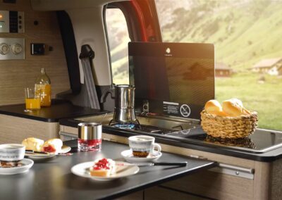 Campster uitzicht keuken